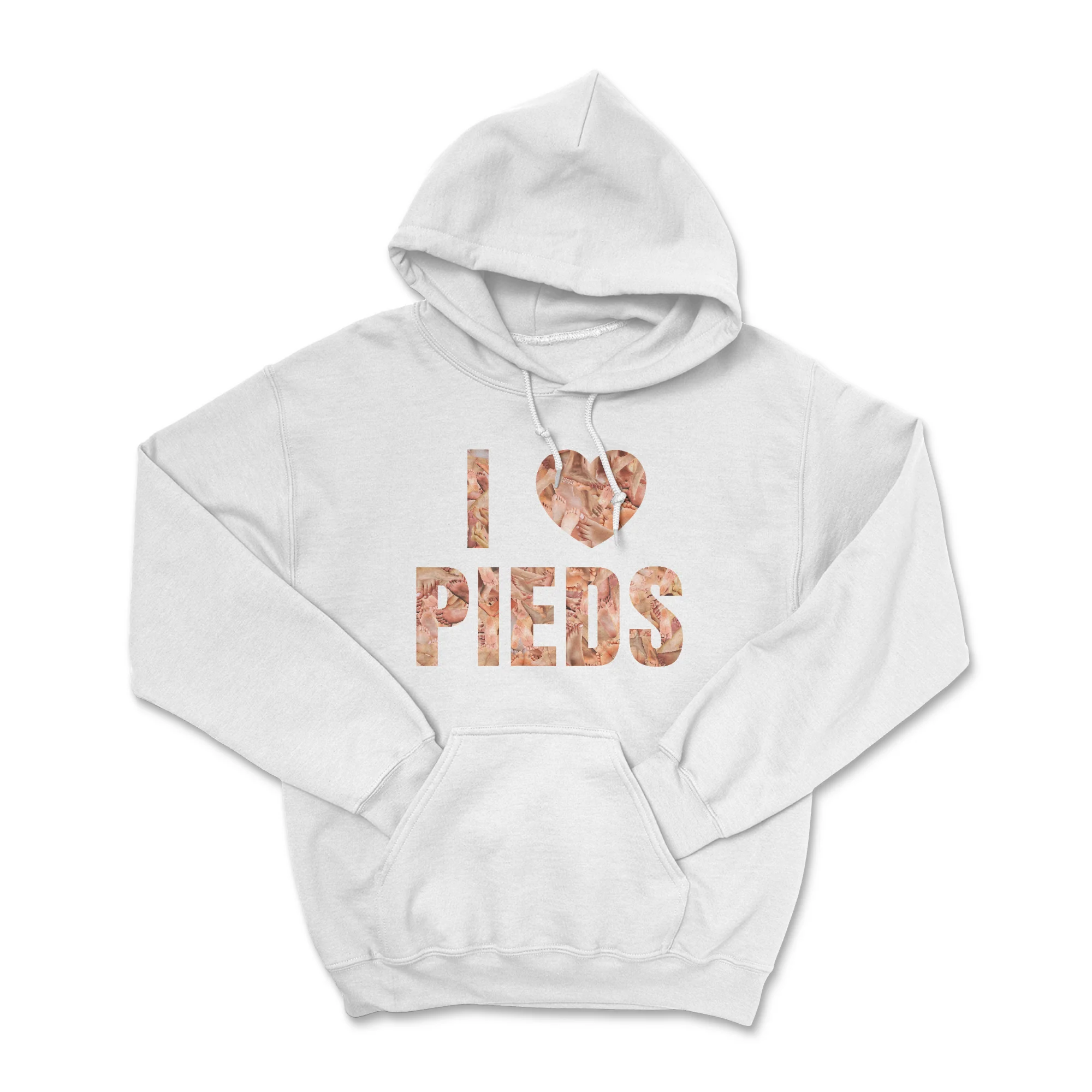 Hoodie - I LOVE PIEDS - Image 3