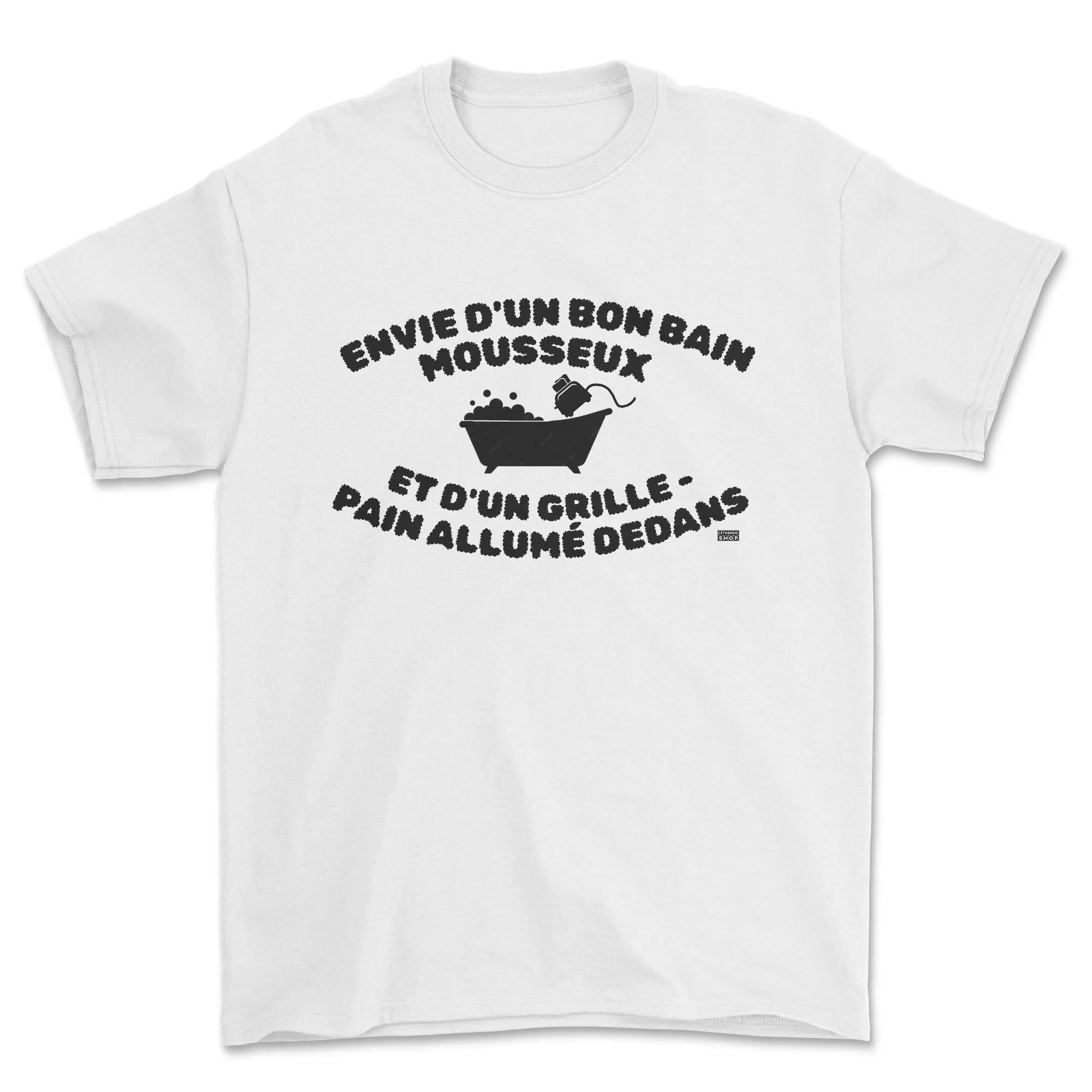 T-shirt - Envie d'un bon bain mousseux - Image 2