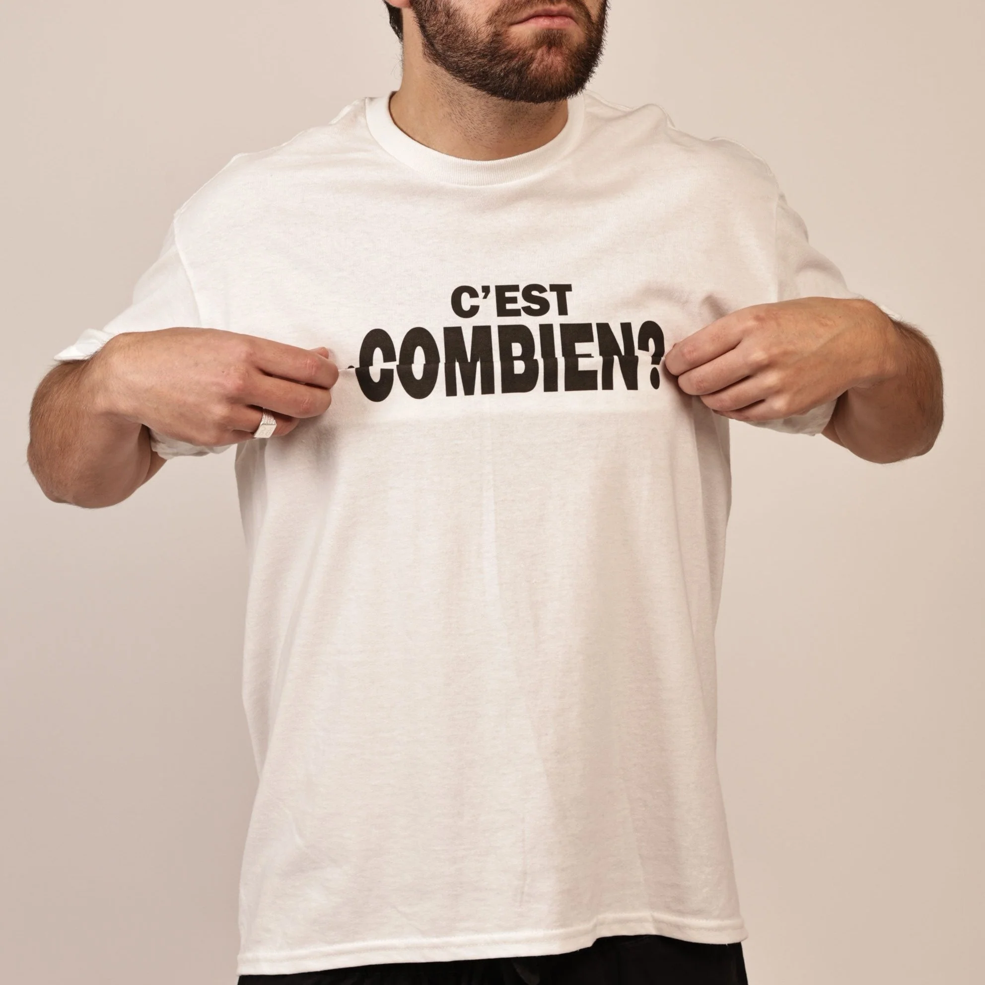 T-shirt - Message secret C'EST COMBIEN ? - Image 3