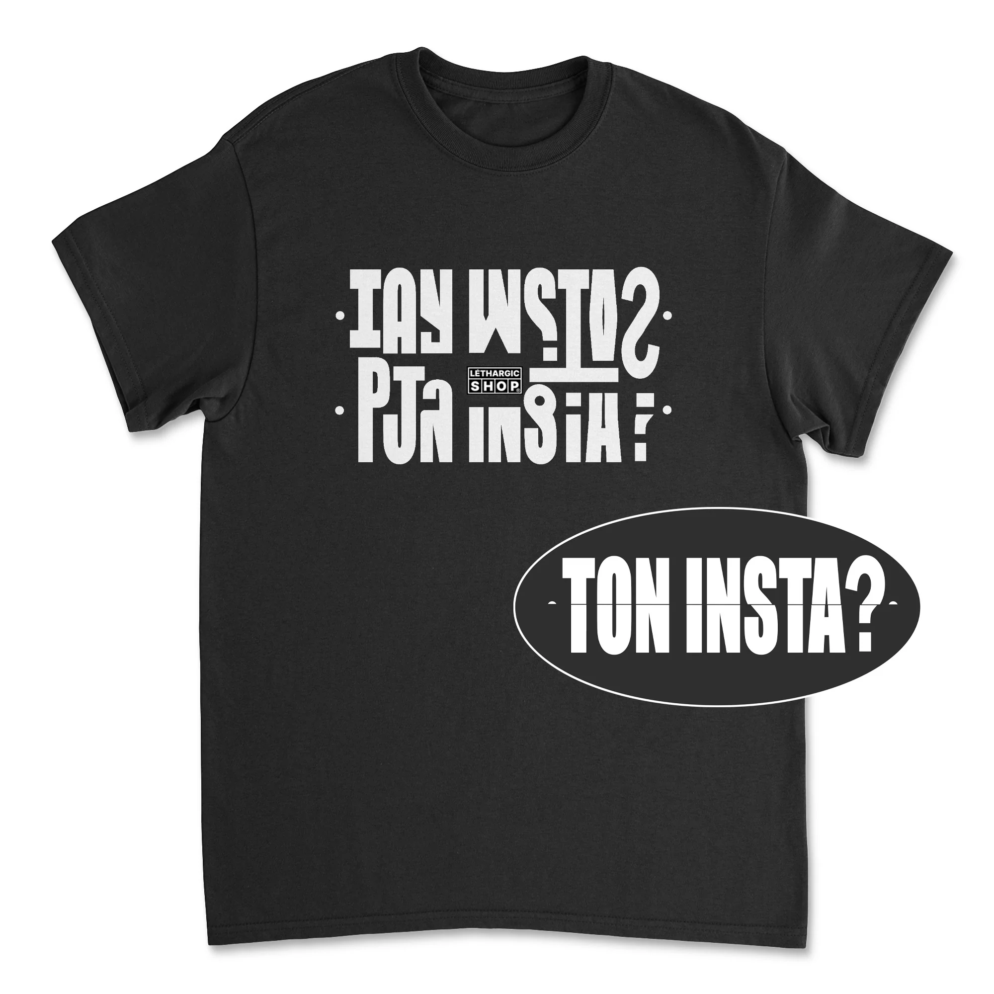 T-shirt - Message secret TON INSTA ? - Image 2