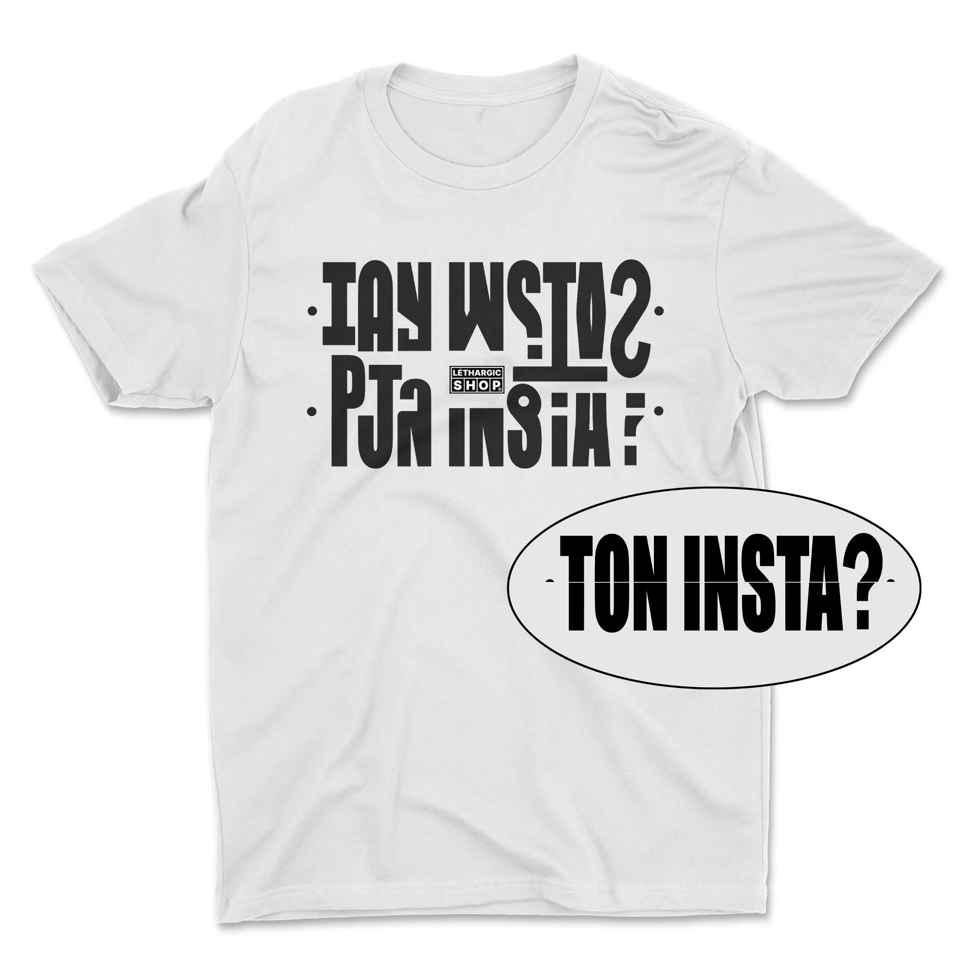 T-shirt - Message secret TON INSTA ? - Image 3