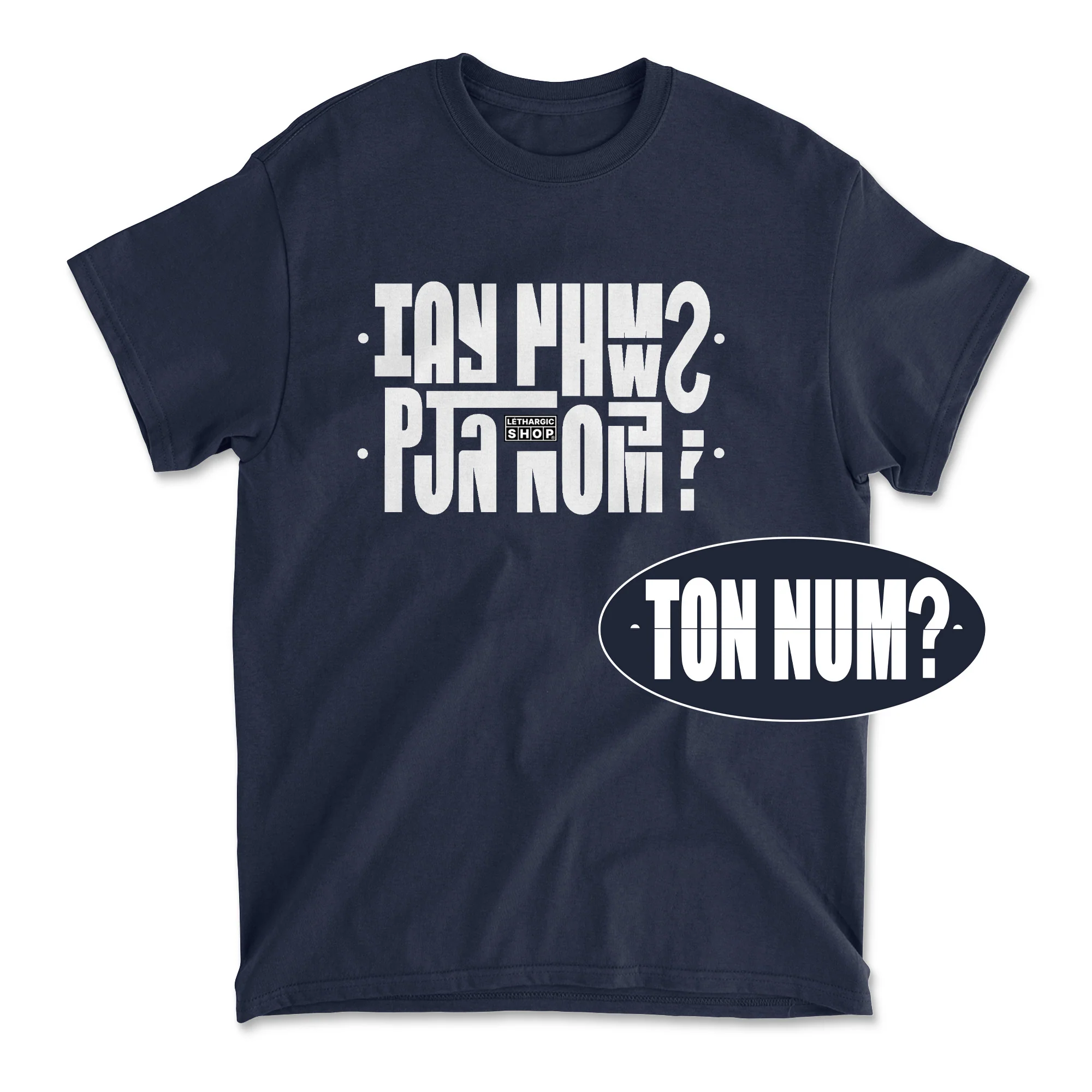 T-shirt - Message secret TON NUM ? - Image 3