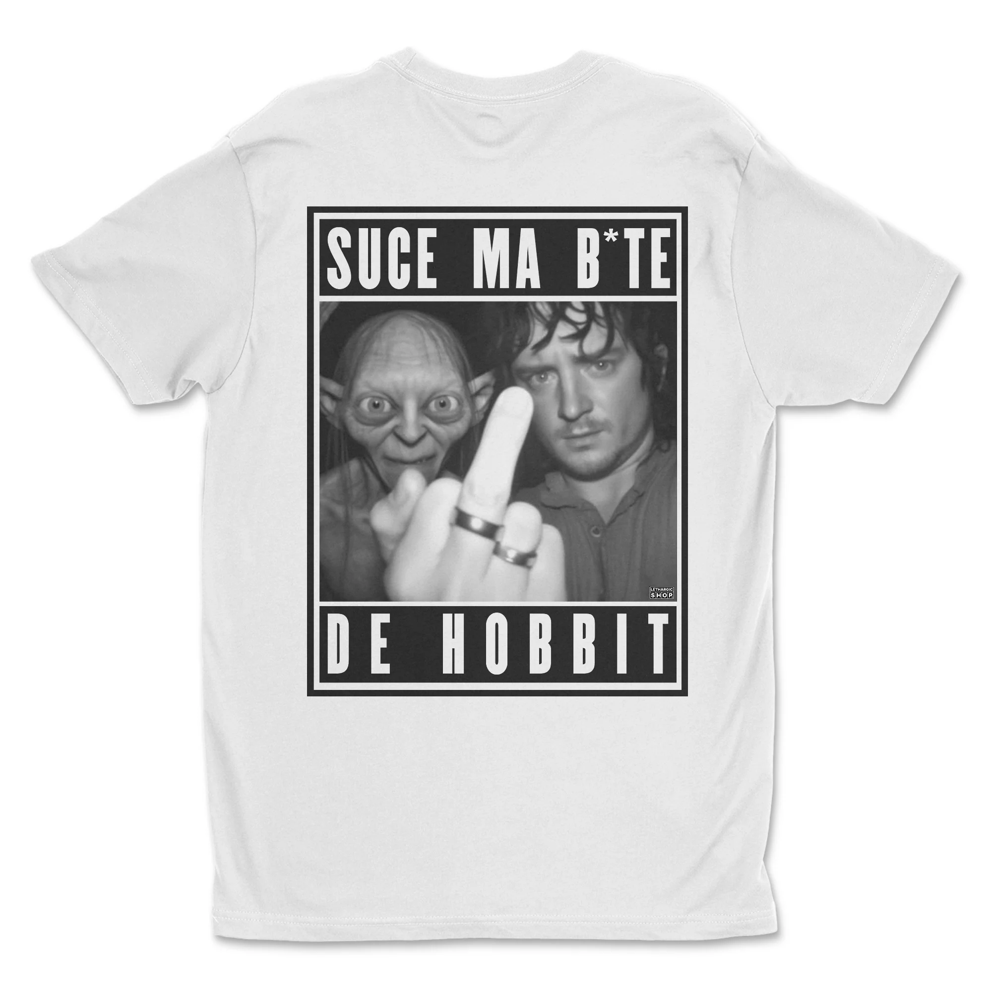 T-shirt - Suce ma b*te de hobbit (impression arrière) - Image 2