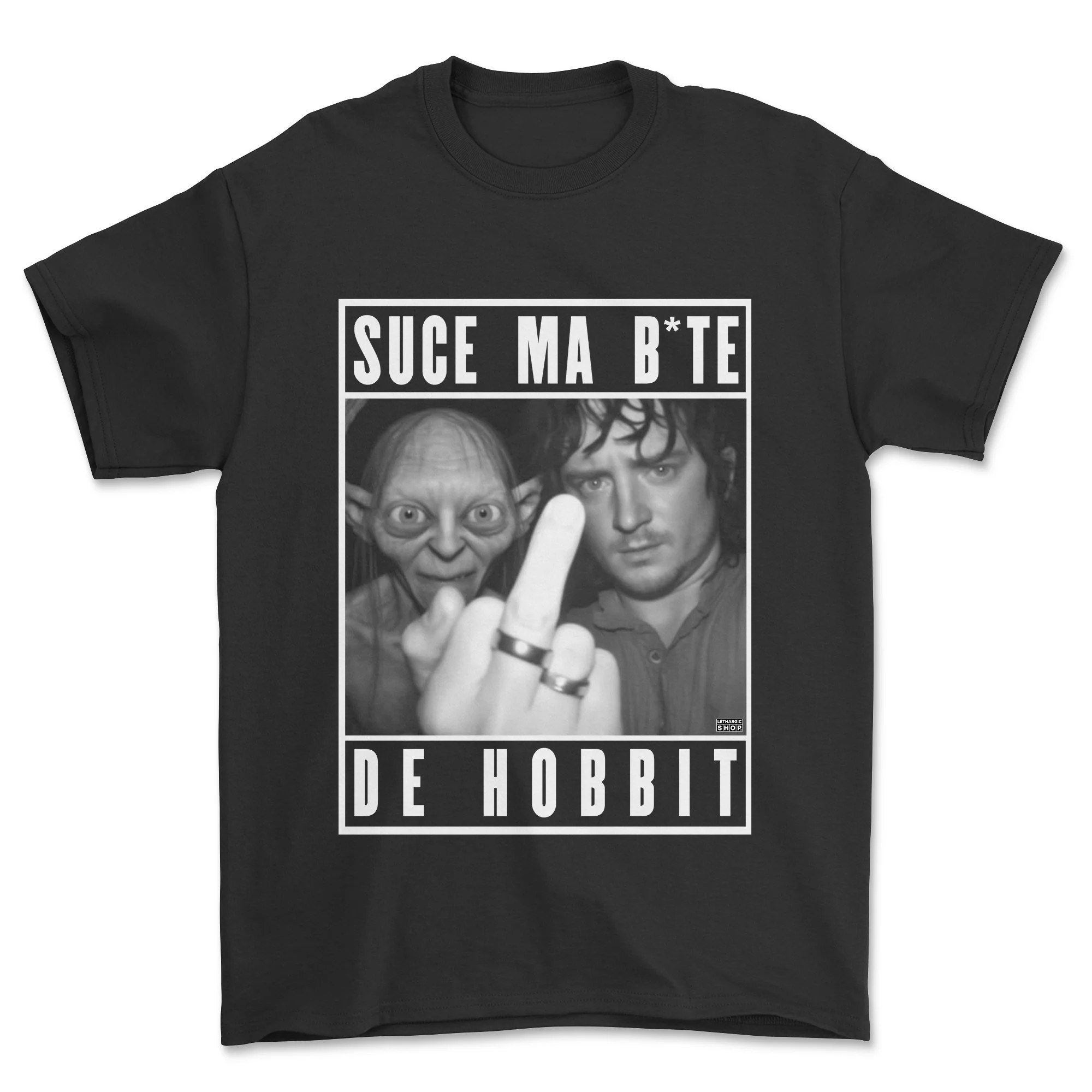T-shirt - Suce ma b*te de hobbit (impression avant) - Image 2
