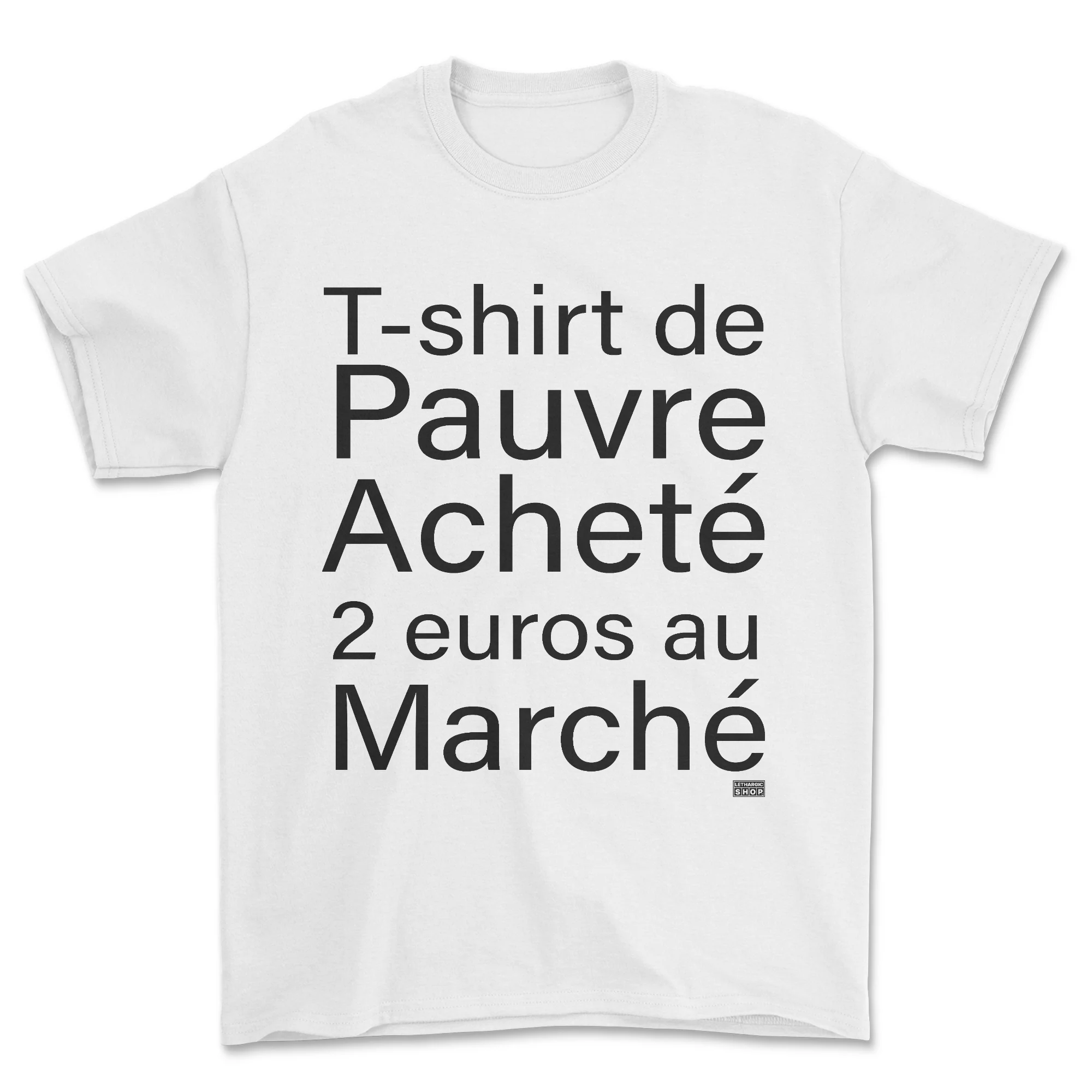 T-shirt - t-shirt de pauvre - Image 2