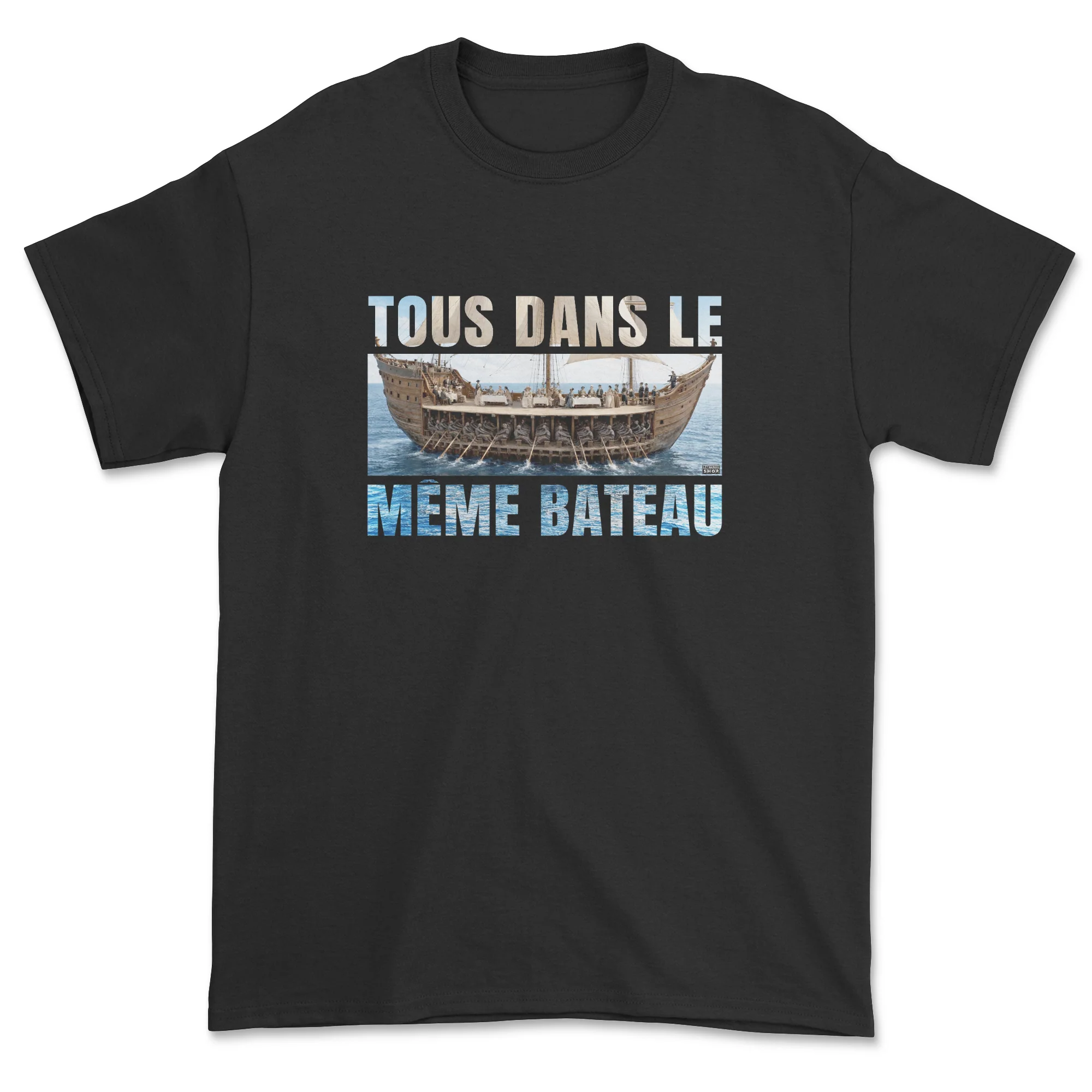 T-shirt - Tous dans le même bateau - Image 2