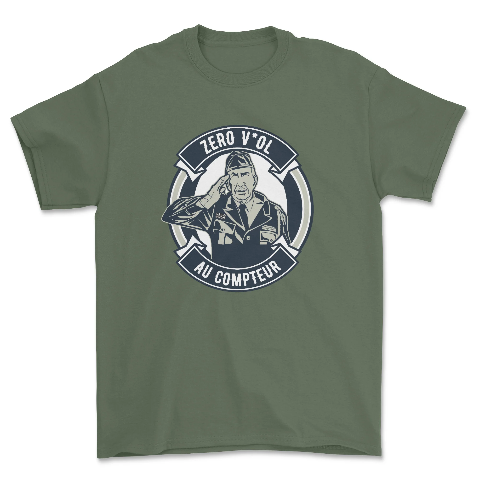 T-shirt - Zéro v*ol au compteur - Image 3